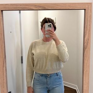 Light weight tan sweater